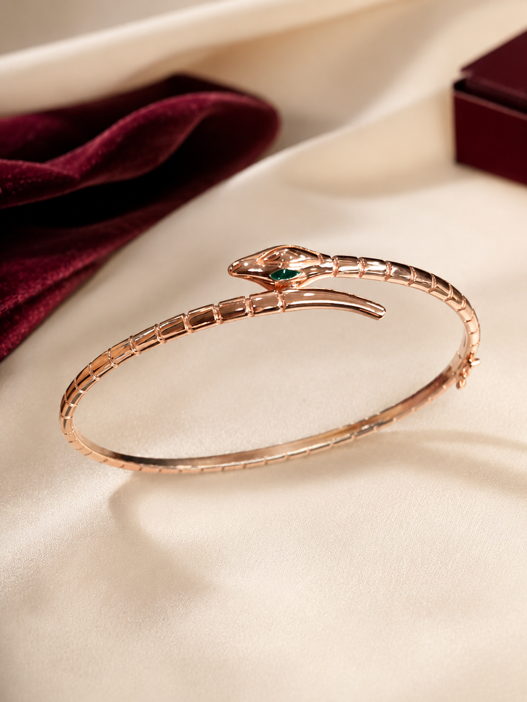 Gelang Bangle Ular Rose