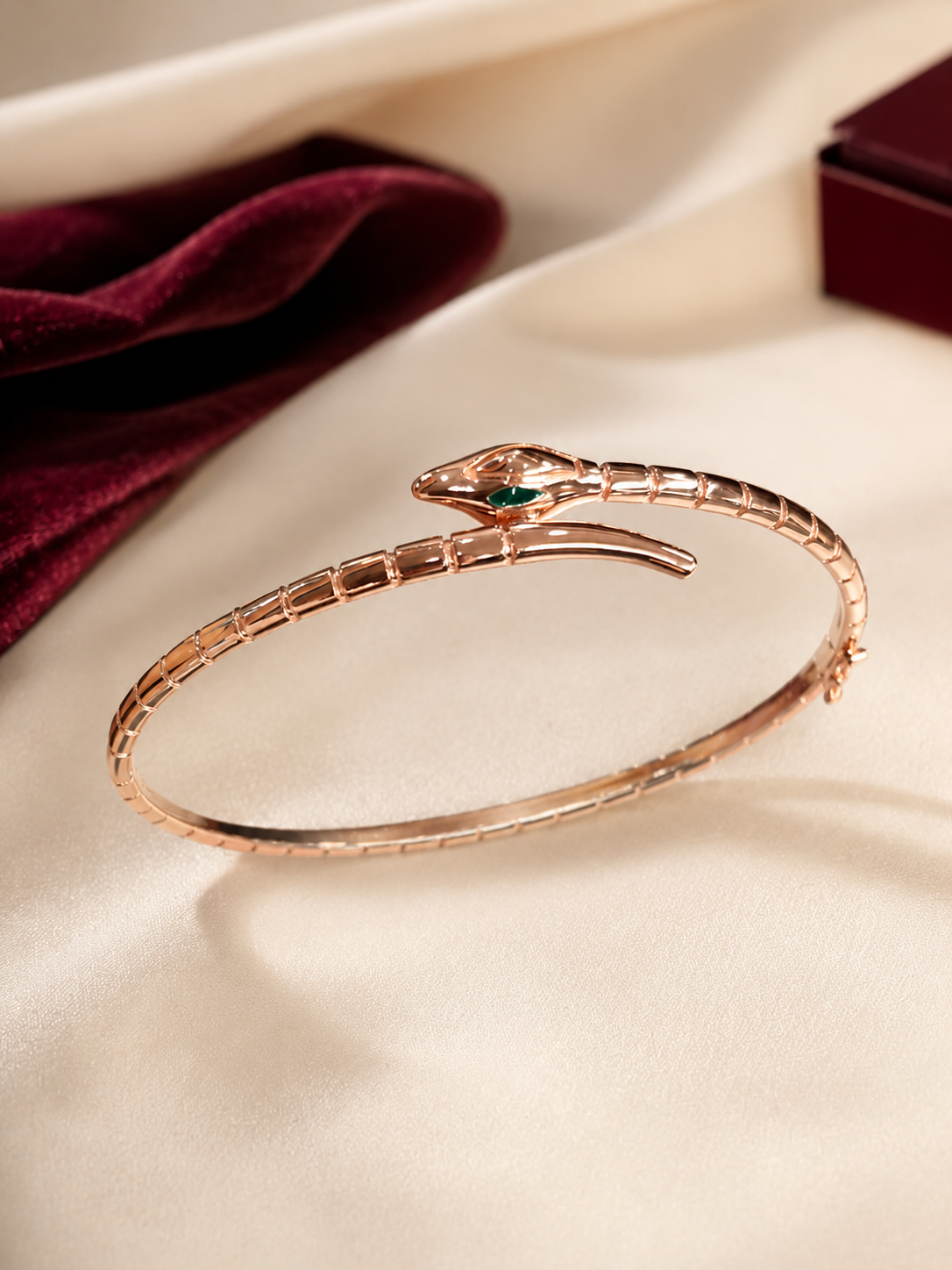 Gelang Bangle Ular Rose