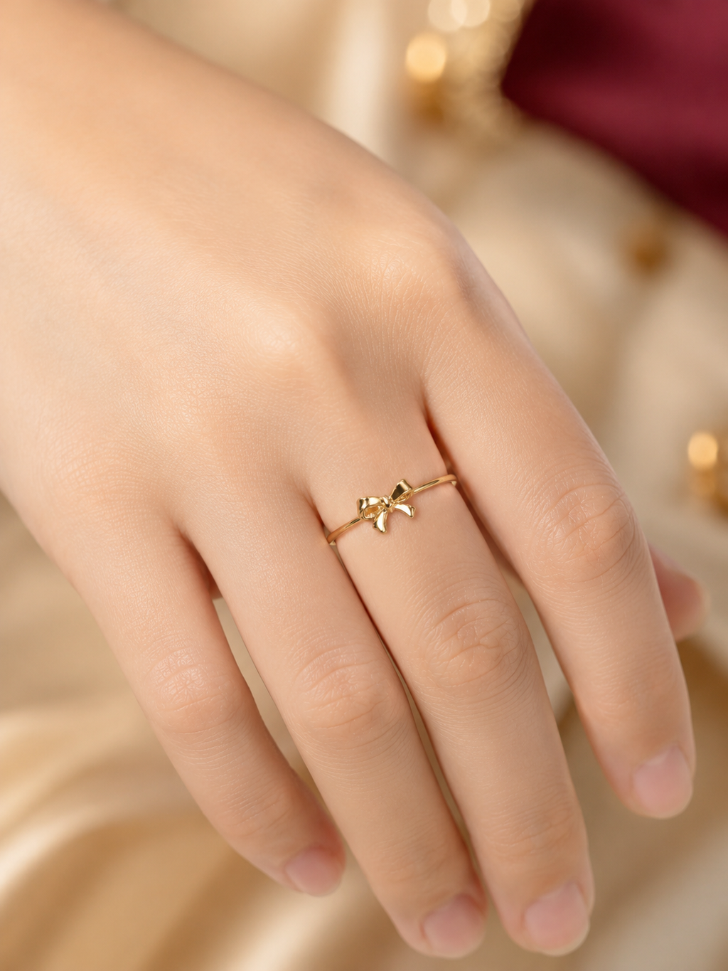 Cincin Pita Minimalis Gold