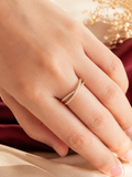 Cincin Silang Gold