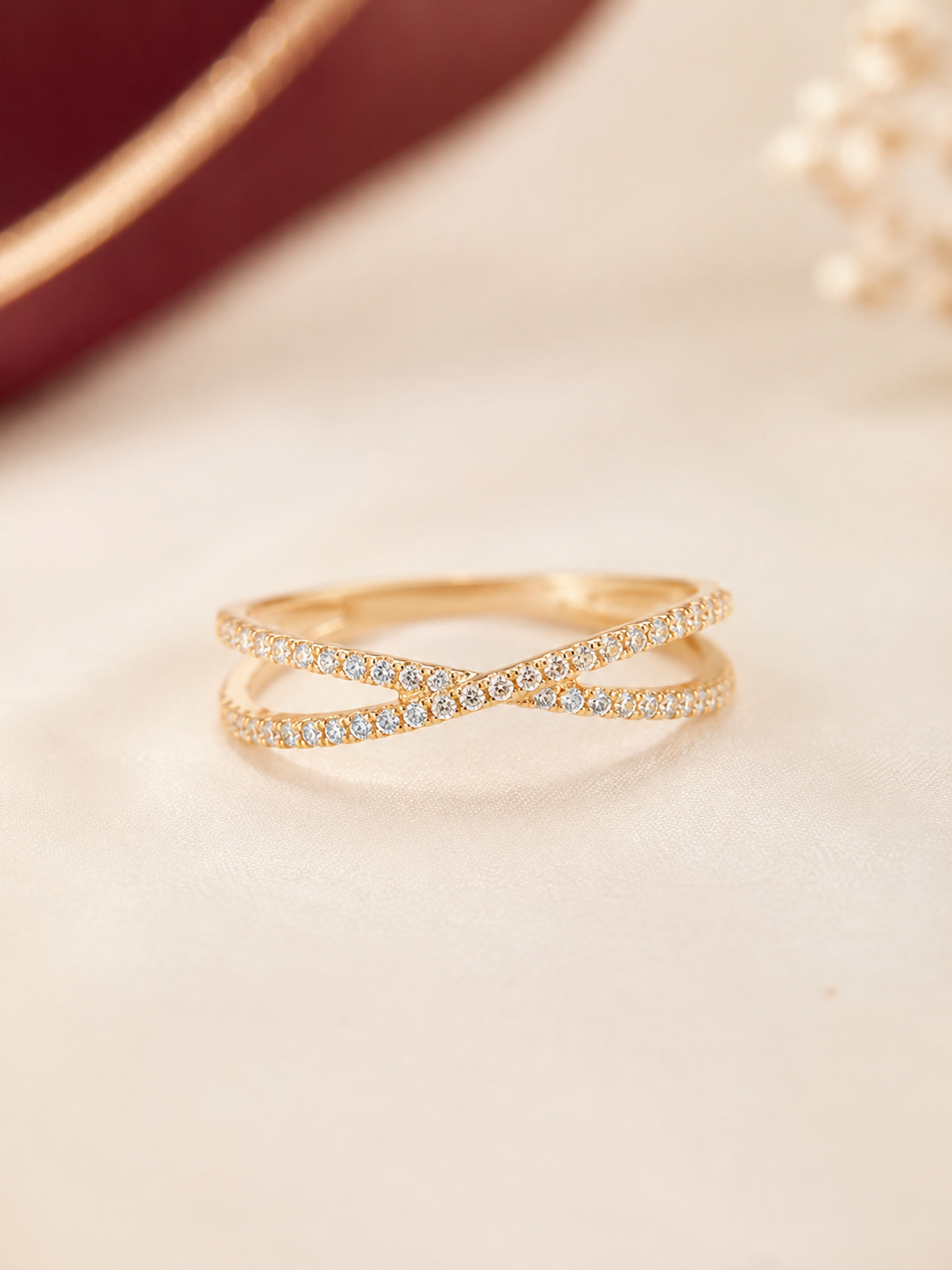 Cincin Silang Gold