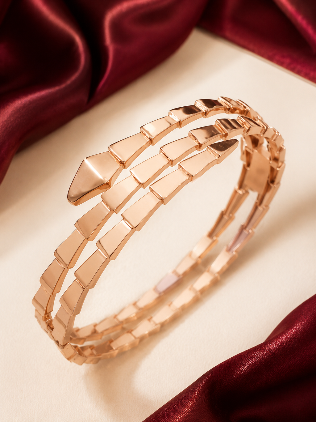 Gelang Bangle Ular Rose