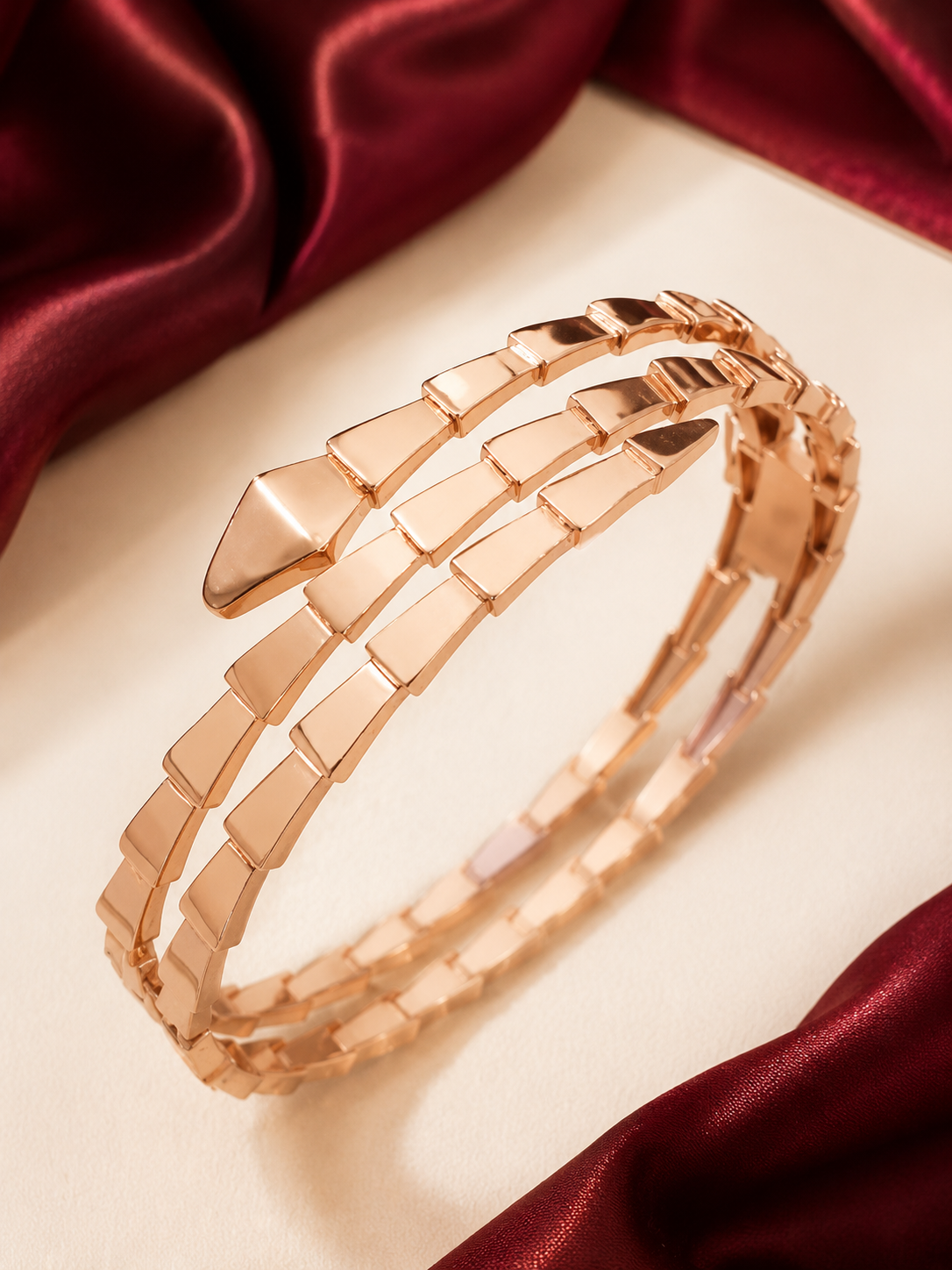 Gelang Bangle Ular Rose