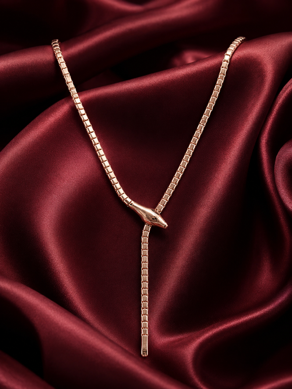 Kalung Adjustable Ular Gold