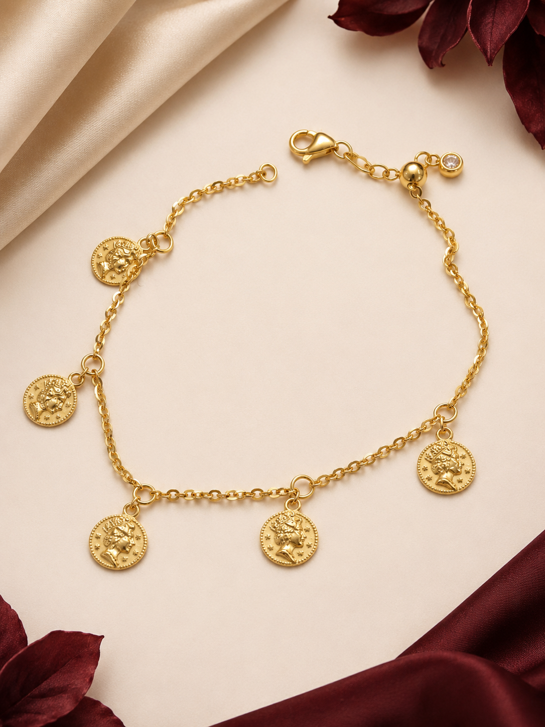 Gelang Coin Adjustable